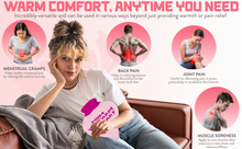 Load image into Gallery viewer, Generise 1L Heart-Shaped Hot Water Bottle with Plush Cover – Perfect Gift for Mum – Free UK Delivery
