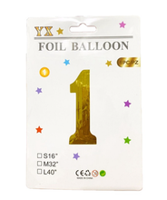 Load image into Gallery viewer, Giant Happy Birthday Number Balloons with Free Delivery!