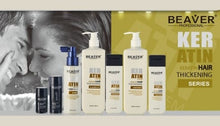 Load image into Gallery viewer, Beaver Keratin Hair Thickening Shampoo &amp; Conditioner (200ml Each) – For Fuller, Stronger Hair