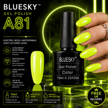 Load image into Gallery viewer, Bluesky Gel Polish Colour 10ml – Vibrant Gel Polish &amp; One Step with Free UK Delivery