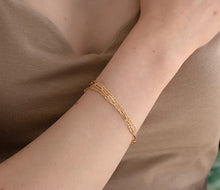 Load image into Gallery viewer, Diamond Style London - Chain Bracelet in gold plating (Item code: Chainbragold)