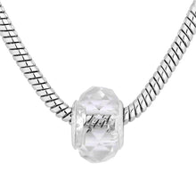 Load image into Gallery viewer, Diamond Style London - Charm Bracelet with Clear Charms (Item code: Charmbra)