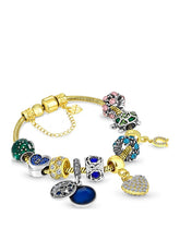 Load image into Gallery viewer, Diamond Style London - Charm bra carnival gold (Item code: Charmbracarnivalgold)