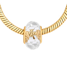 Load image into Gallery viewer, Diamond Style London - Charm Bracelet with Gold Charms (Item code: Charmbragold)