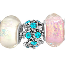 Load image into Gallery viewer, Diamond Style London - Charm Bracelet with Multi Coloured Charms (Item code: Charmbramulti)