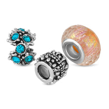 Load image into Gallery viewer, Diamond Style London - Charm Bracelet with Multi Coloured Charms (Item code: Charmbramulti)