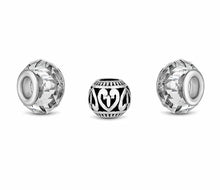 Load image into Gallery viewer, Diamond Style London - Charm Bracelet on Solid Bangle (Item code: Charmbras)