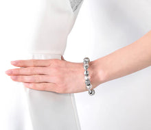 Load image into Gallery viewer, Diamond Style London - Charm Bracelet on Solid Bangle (Item code: Charmbras)