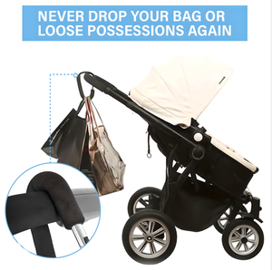 Generise 'Mummy' Buggy Pram Clip - Heavy-Duty 10kg Load Capacity | Free Postage