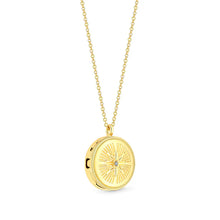 Load image into Gallery viewer, Diamond Style London - Compass locket gold (Item code: Compasslocketgold)