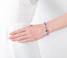 Load image into Gallery viewer, Diamond Style London - Cube Bracelet in Blue (Item code: Cubebrablue)