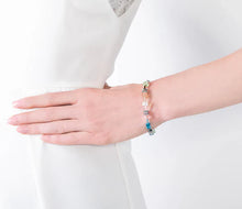 Load image into Gallery viewer, Diamond Style London - Cube Bracelet in Pastel (Item code: Cubebrapastel)