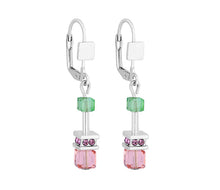 Load image into Gallery viewer, Diamond Style London - Cube Earrings in Pastel (Item code: Cubeearrpastel)