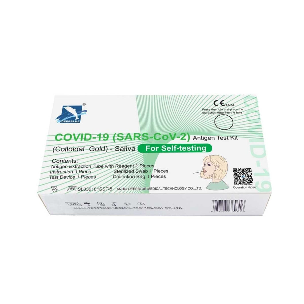 Covid-19 Sars-cov-2 Antigen Test Kit Each Deepblue