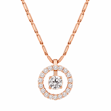 Load image into Gallery viewer, Diamond Style London Necklace - Solstice Rose Gold Necklace