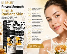 Load image into Gallery viewer, Dr Rashel Collagen Peel Off Mask with Milk &amp; Honey – Skin Firming &amp; Rejuvenating Facial Treatment – 120ml – Free UK Postage