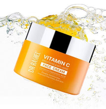 Load image into Gallery viewer, Dr Rashel Vitamin C Brightening &amp; Anti Aging Face Cream with Hyaluronic Acid - 50g Tub