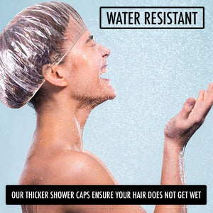 Disposable Shower Caps - Spa, Food Prep, Shower, Hair Salon, Spray Tans etc