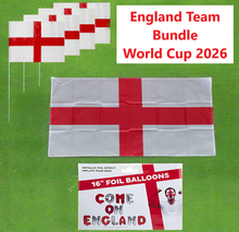 Load image into Gallery viewer, World Cup 2026 England Supporters&#39; Bundle