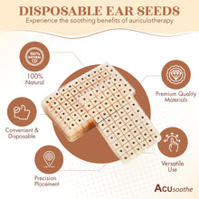 Load image into Gallery viewer, 600 Acusoothe Ear Seeds For Acupressure and Acupuncture Massage Therapy