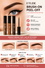 Load image into Gallery viewer, Etude Brush-On Peel-Off 5-Day Brow Tattoo Tint Gel – Free UK Postage