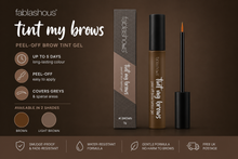 Load image into Gallery viewer, Fablashous Tint My Brows – Peel-Off Eyebrow Colour Tattoo Gel with Free UK Postage