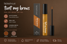 Load image into Gallery viewer, Fablashous Tint My Brows – Peel-Off Eyebrow Colour Tattoo Gel with Free UK Postage
