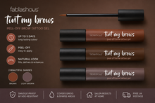 Load image into Gallery viewer, Fablashous Tint My Brows – Peel-Off Eyebrow Colour Tattoo Gel with Free UK Postage