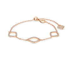 Load image into Gallery viewer, Diamond Style London - Fantasy Bracelet in Rose Gold Plating (Item code: Fantasybrarose)