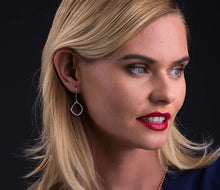 Load image into Gallery viewer, Diamond Style London - Fantasy Earrings in Rose Gold Plating (Item code: Fantasyearrose)