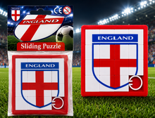 Load image into Gallery viewer, World Cup 2026 England Team Badge Sliding Puzzle