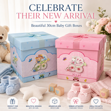 Load image into Gallery viewer, Baby Box - Pink "Its a girl" &amp; Blue " Its a boy"