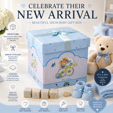 Load image into Gallery viewer, Baby Box - Pink "Its a girl" &amp; Blue " Its a boy"