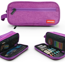 Load image into Gallery viewer, Aroosh 4 Pocket Zipped Pencil Case