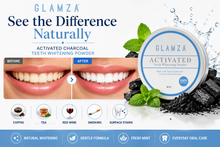 Load image into Gallery viewer, Glamza Activated Charcoal Teeth Whitening Powder - 50g