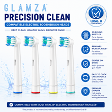 Load image into Gallery viewer, Oral-B "Precision Clean" Compatible Toothbrush Heads 4-Pack – Superior Plaque Removal with Free UK Delivery
