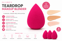 Load image into Gallery viewer, Glamza Teardrop Makeup Blender Sponge – Flawless, Streak-Free Application | FREE UK Delivery