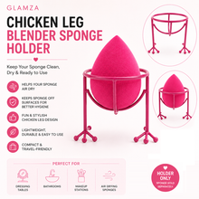 Load image into Gallery viewer, Glamza Beauty Blender Chicken Leg Holder