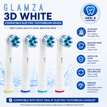 Load image into Gallery viewer, Oral-B "Cross Action" Compatible Toothbrush Heads 4-Pack – Ultimate Plaque Removal with Free UK Delivery