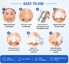 Load image into Gallery viewer, Glamza Deep Cleansing Sticky Nose Strips – Instantly Remove Blackheads &amp; Unclog Pores