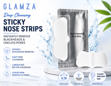 Load image into Gallery viewer, Glamza Deep Cleansing Sticky Nose Strips – Instantly Remove Blackheads &amp; Unclog Pores