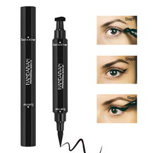 Load image into Gallery viewer, 2-in-1 Vampire Eyeliner Pen &amp; Magic Stamp Seal – Perfect Winged Eyeliner Every Time | Free UK Postage