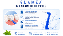 Load image into Gallery viewer, Glamza Interdental Toothbrushes 5-Pack – Plaque-Fighting Oral Care with Free UK Delivery