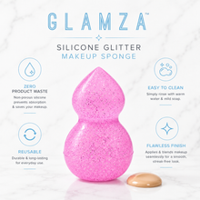 Load image into Gallery viewer, Silicone Glitter Makeup Sponges – Effortless, Mess-Free Application | FREE UK Delivery