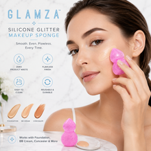 Load image into Gallery viewer, Silicone Glitter Makeup Sponges – Effortless, Mess-Free Application | FREE UK Delivery