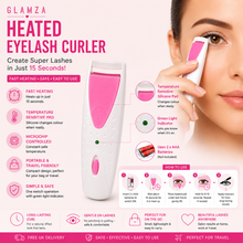 Load image into Gallery viewer, Glamza Heated Eyelash Curler – Free UK Delivery!