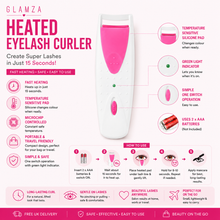 Load image into Gallery viewer, Glamza Heated Eyelash Curler – Free UK Delivery!