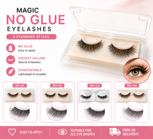 Load image into Gallery viewer, Magic No Glue Eyelashes – 4 Stunning Styles with Free UK Delivery!