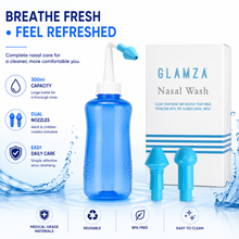 Load image into Gallery viewer, Glamza Nasal Wash – Irrigation &amp; Hay Fever Relief – Free UK Delivery