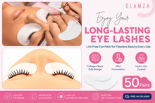 Load image into Gallery viewer, Glamza Dual-Use Lint-Free Eyelash Extension &amp; Skin Tightening Patches – Free UK Delivery!